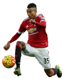 Jesse Lingard football render