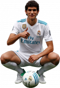 Jesús Vallejo football render