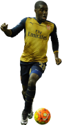 Joel Campbell football render