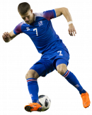 Johann Berg Gudmundsson football render