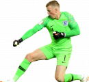 Jordan Pickford football render