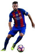 Jordi Alba football render