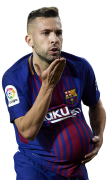 Jordi Alba football render