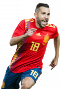 Jordi Alba football render