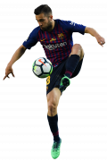 Jordi Alba football render