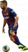 Jordi Alba football render