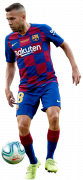 Jordi Alba football render