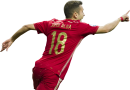 Jordi Alba football render