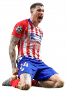 José María Giménez football render