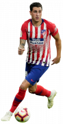 Jose Maria Gimenez football render