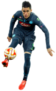 José Callejon football render