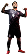 Juan Bernat football render