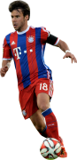 Juan Bernat football render