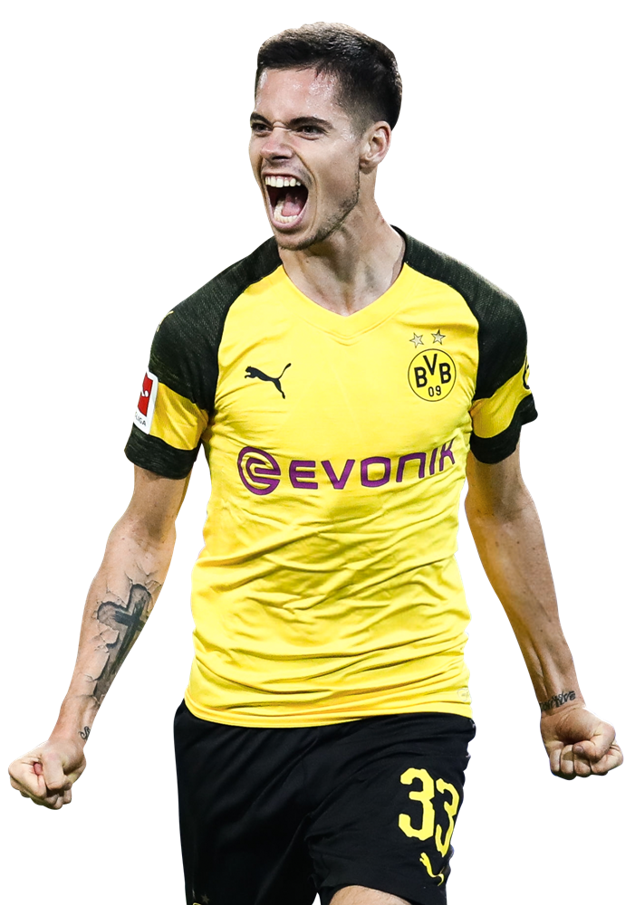 Julian Weigl football render - 51667 - FootyRenders