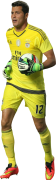 Julio Cesar football render