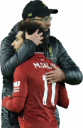Jürgen Klopp & Mohamed Salah football render
