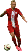 Kamil Grosicki football render