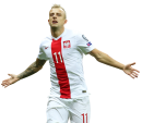 Kamil Grosicki football render