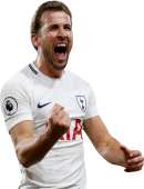 Harry Kane football render