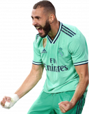 Karim Benzema football render