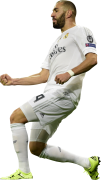 Karim Benzema football render