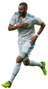 Karim Benzema football render