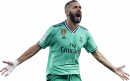 Karim Benzema football render