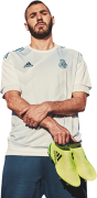 Karim Benzema football render