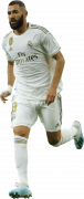 Karim Benzema football render