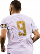 Karim Benzema football render