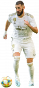 Karim Benzema football render