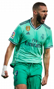 Karim Benzema football render