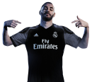 Karim Benzema football render