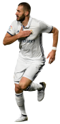 Karim Benzema football render