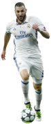 Karim Benzema football render