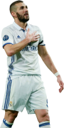 Karim Benzema football render