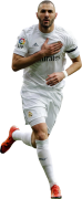 Karim Benzema football render