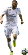 Karim Benzema football render