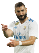 Karim Benzema football render