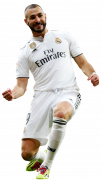 Karim Benzema football render