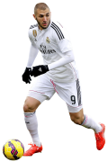 Karim Benzema football render