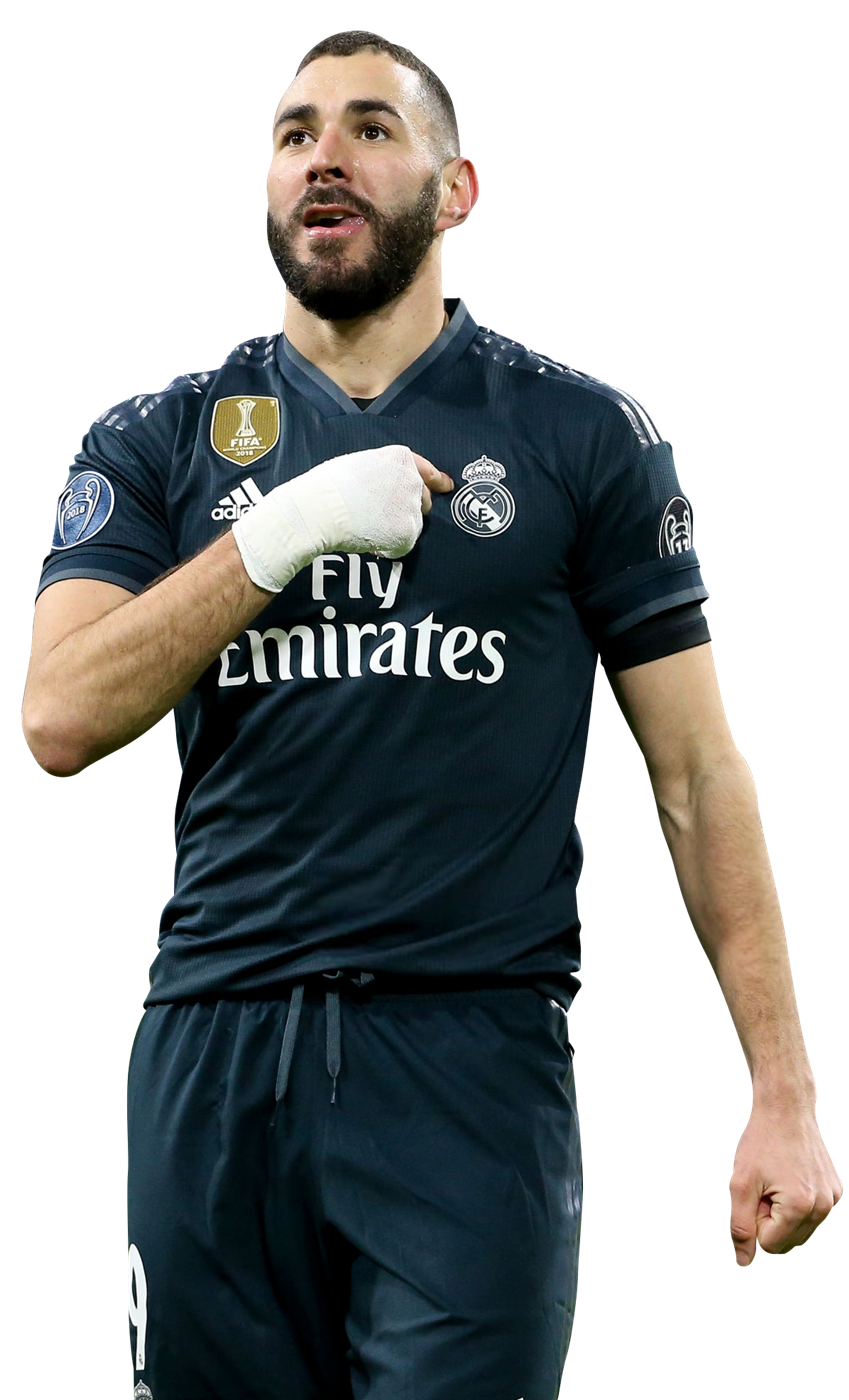 Karim Benzema football render - 52389 - FootyRenders