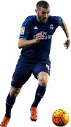 Karim Benzema football render