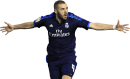 Karim Benzema football render