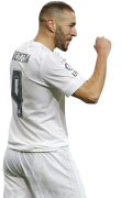 Karim Benzema football render