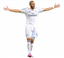 Karim Benzema football render