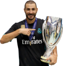 Karim Benzema football render