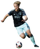 Kasper Dolberg football render