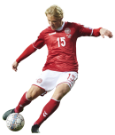 Kasper Dolberg football render