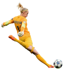 Katarzyna Kiedrzynek football render